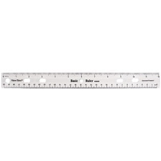 30PCS Clear Ruler Plastic Rulers 12 Inch, with Inches and Metric for School  Clas
