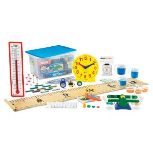 Learning Resources Hexagram Metric Weight Set - 54 Piece