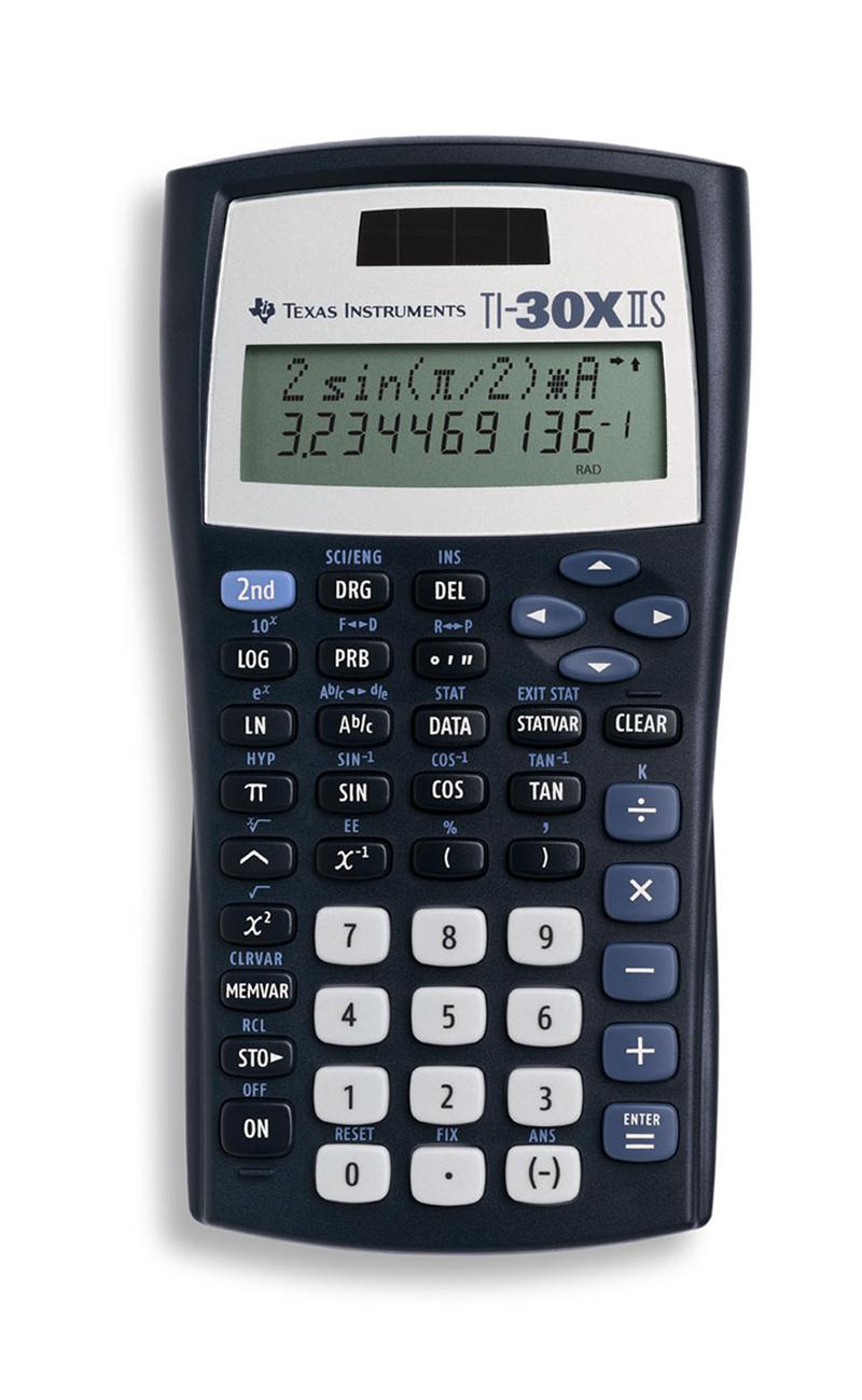 Texas Instruments TI-30X IIS Scientific Calculator Bundle