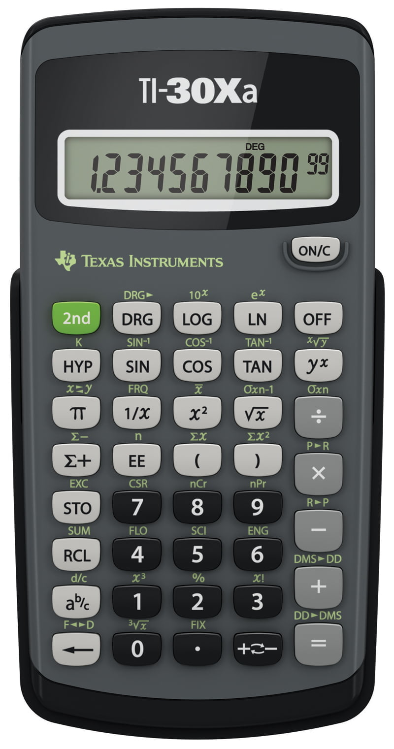 Texas Instruments Ti 30xa Scientific Calculator Schoolmart