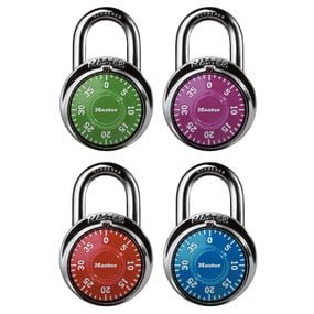 master lock dial combination padlock