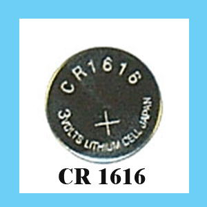 CR-1616 Micro Button Batteries (Total of 5 batteries)
