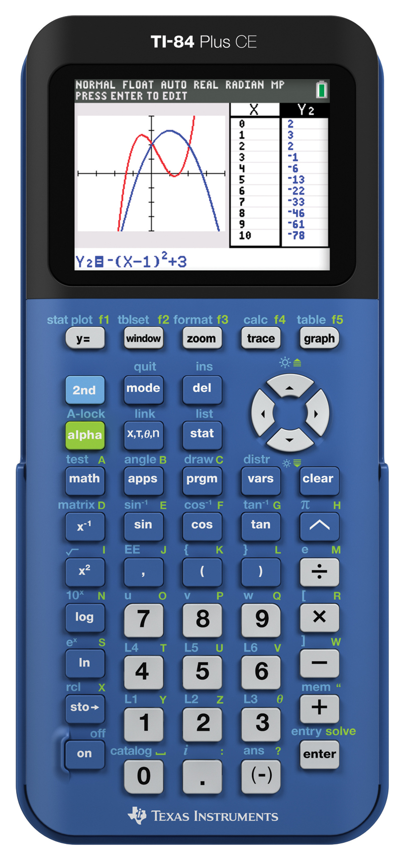 Ti 84 Plus Ce Graphing Calculator Parcc Hs Schoolmart Ti 84 Plus Ce Graphing Calculator