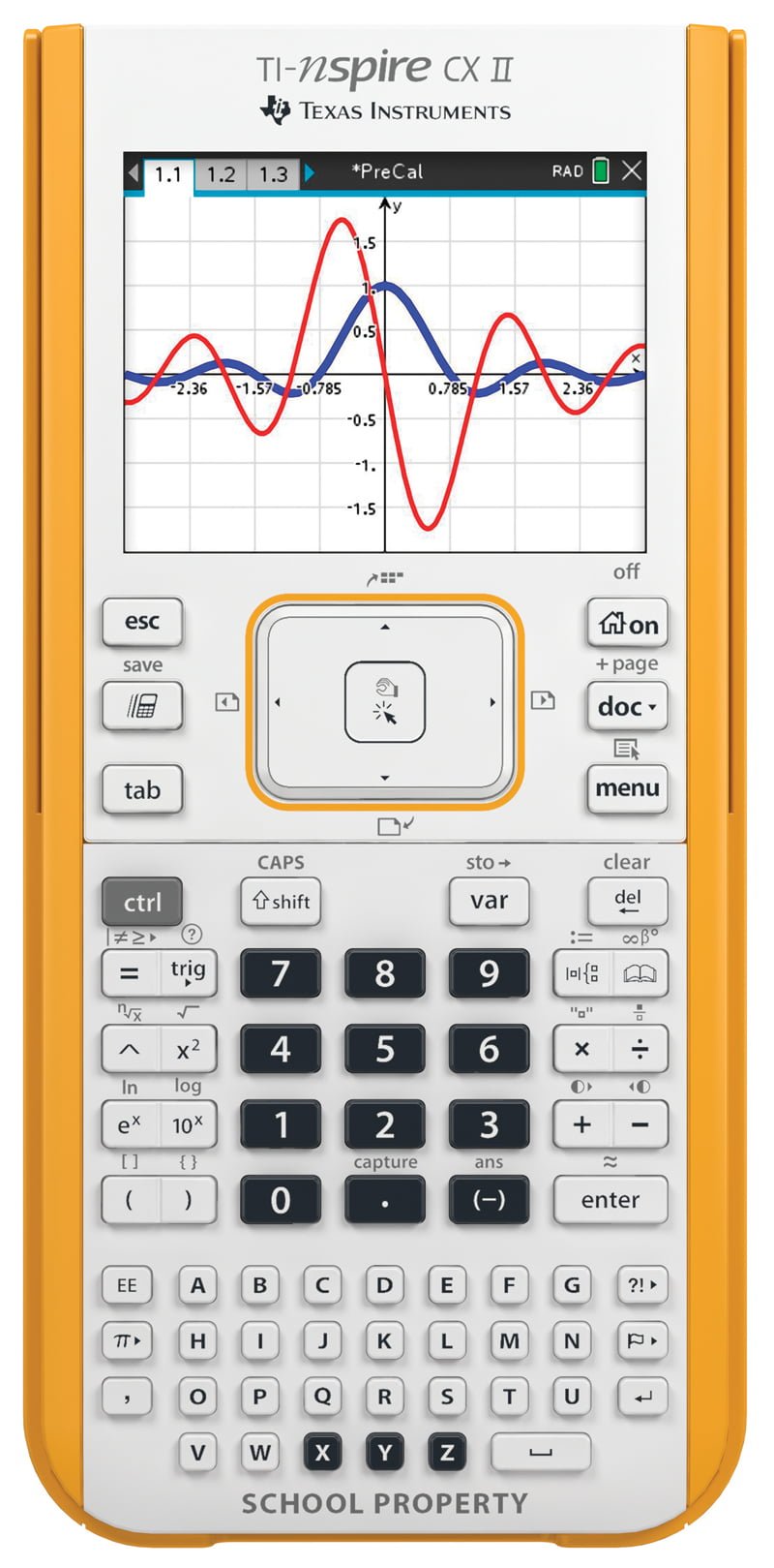 Texas Instruments Nspire CX Graphic Calculator for Maths and Science by Texas Instruments