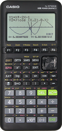 Casio FX-9750GII Graphing Calculator W/ Batteries 