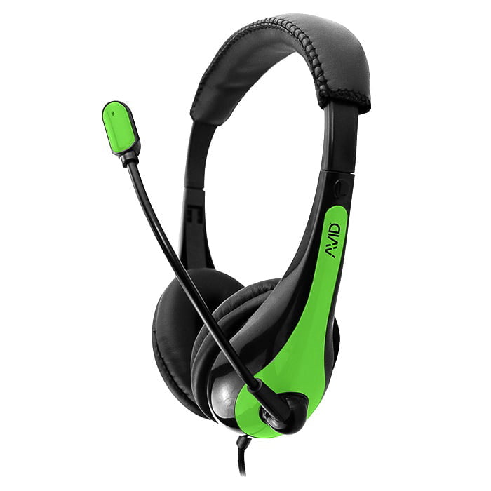 plug in headphones with microphone