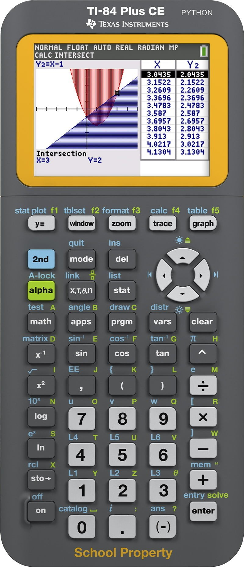 Afgrond Verdampen nevel TI 84 Plus CE Classroom Bundle EZ Spot Yellow Graphing Calculator