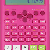 Casio FX-300ES Plus 2nd Edition Calculator - Pink